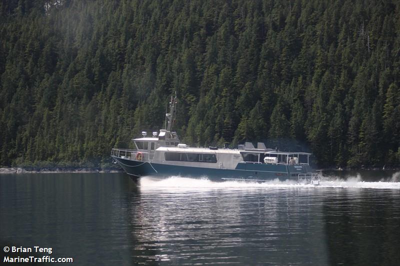 tsimshian storm (Passenger ship) - IMO , MMSI 316009612 under the flag of Canada
