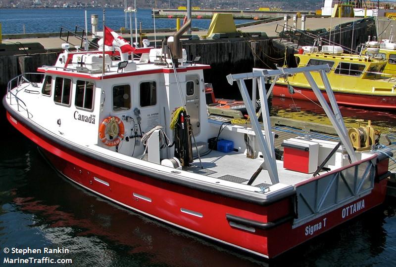 sigma t (Unknown) - IMO , MMSI 316012656 under the flag of Canada