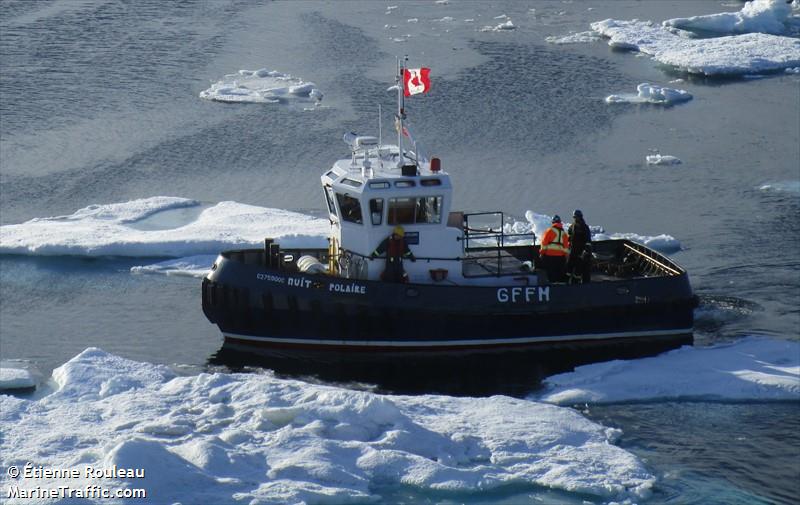 nuit polaire (Tug) - IMO , MMSI 316037043 under the flag of Canada