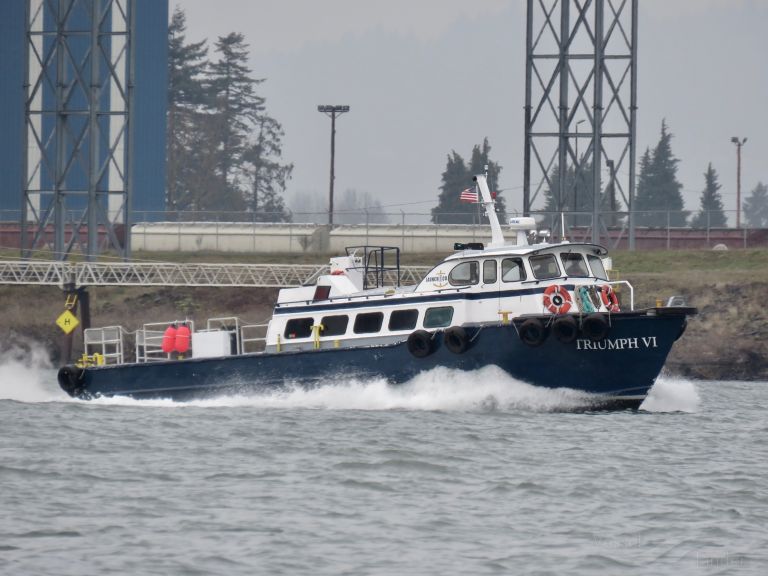 triumph vi (Pilot) - IMO , MMSI 367012380, Call Sign WDK2659 under the flag of United States (USA)
