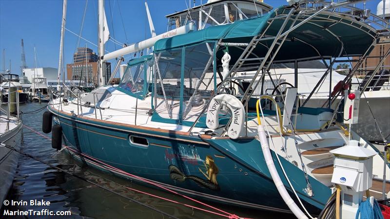 april wind (Sailing vessel) - IMO , MMSI 367318670 under the flag of United States (USA)