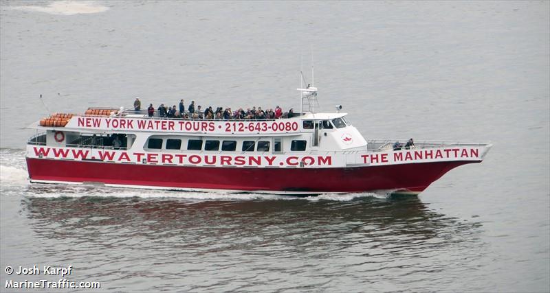 the manhattan (Unknown) - IMO , MMSI 367622140, Call Sign WDH4861 under the flag of United States (USA)