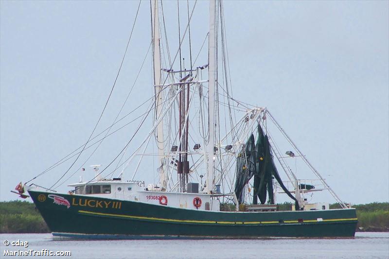 lucky iii (Fishing Vessel) - IMO 8939453, MMSI 367717940, Call Sign WDI6364 under the flag of United States (USA)