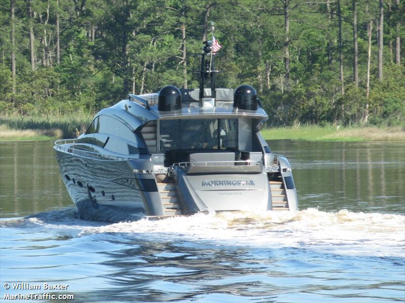 morningstar (Pleasure craft) - IMO , MMSI 368026360, Call Sign WDJ9469 under the flag of United States (USA)