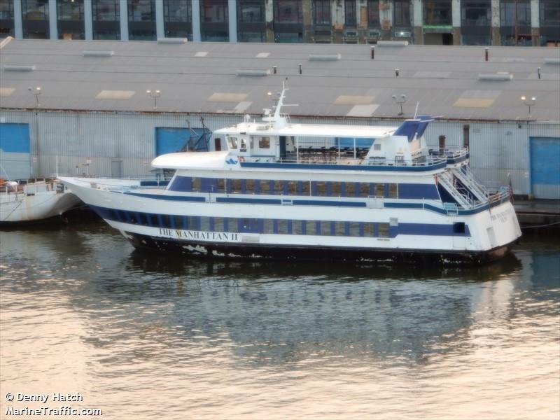 the manhattan ii (Passenger ship) - IMO , MMSI 368029640, Call Sign WDJ9810 under the flag of United States (USA)