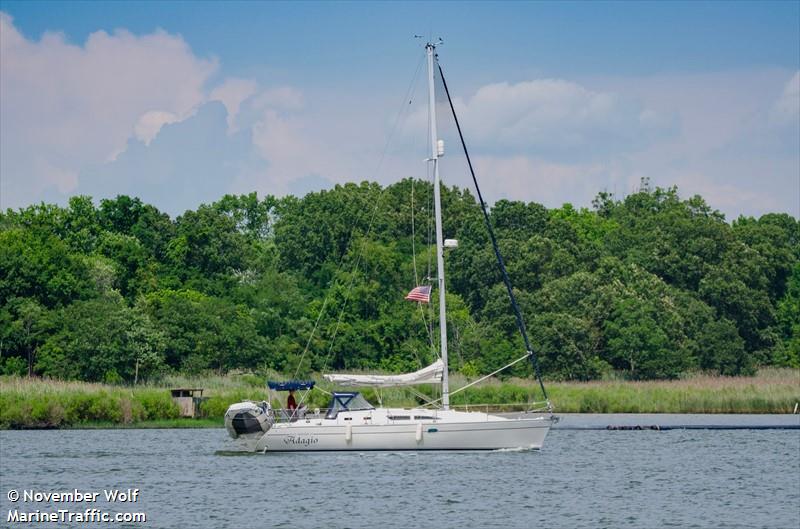 adagio (Sailing vessel) - IMO , MMSI 368147030 under the flag of United States (USA)