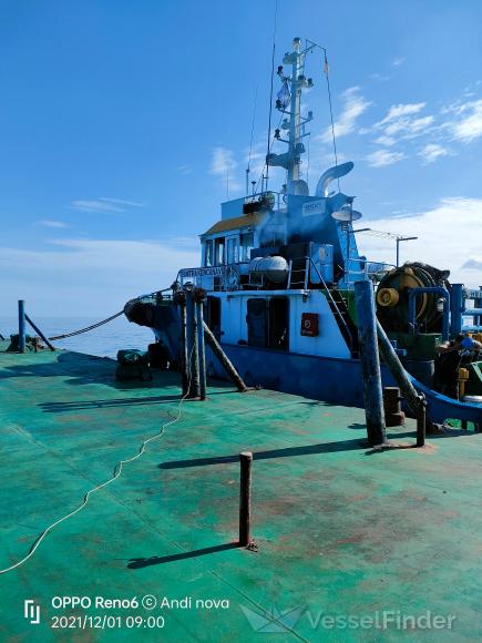 tb mitra kencana 7 (Tug) - IMO , MMSI 525003382 under the flag of Indonesia