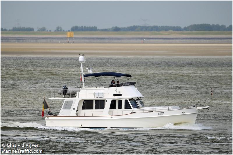 davia (Pleasure craft) - IMO , MMSI 205020300, Call Sign OS8306 under the flag of Belgium