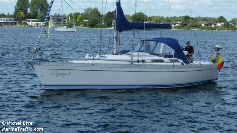 oogappel (Pleasure craft) - IMO , MMSI 205386510, Call Sign OR3865 under the flag of Belgium