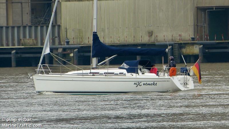 nix utmokt (Sailing vessel) - IMO , MMSI 211196660, Call Sign DK9160 under the flag of Germany