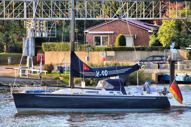madamex2 (Sailing vessel) - IMO , MMSI 211248930 under the flag of Germany