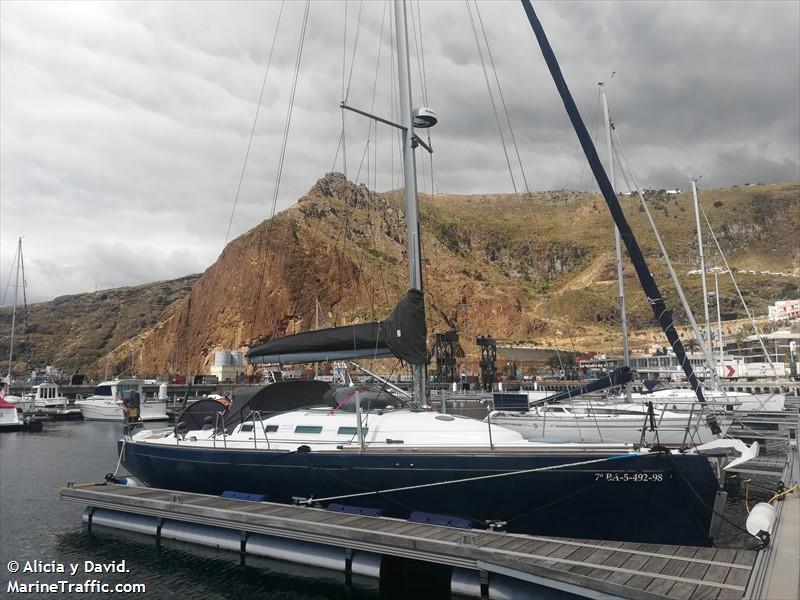 blau tres (Sailing vessel) - IMO , MMSI 224085650, Call Sign EB4196 under the flag of Spain