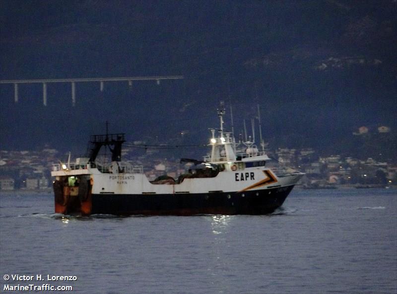 portosanto (Fishing Vessel) - IMO 8962527, MMSI 225353000, Call Sign EAPR under the flag of Spain