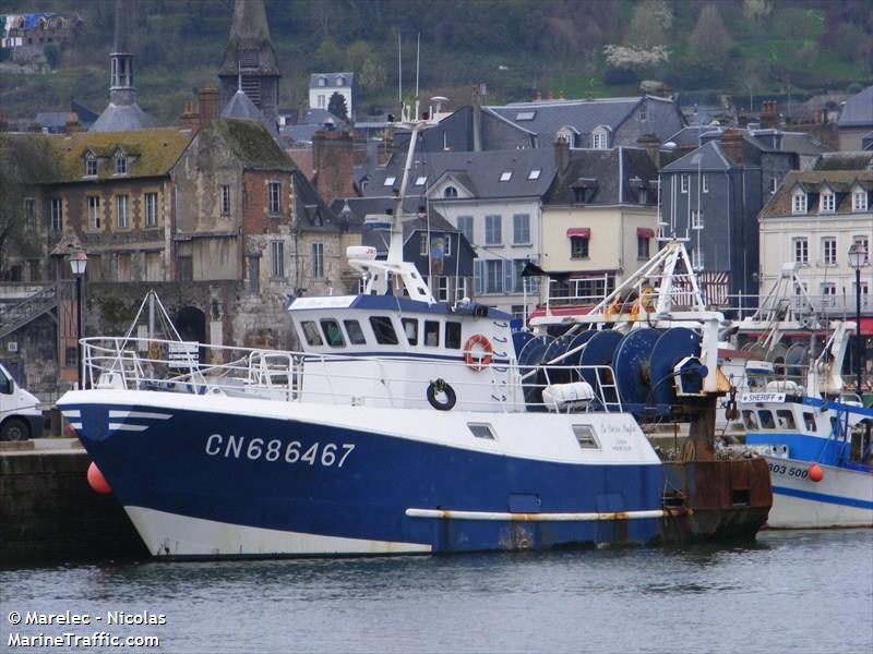 fv la petite maylis (Fishing vessel) - IMO , MMSI 227113400, Call Sign FVJG under the flag of France