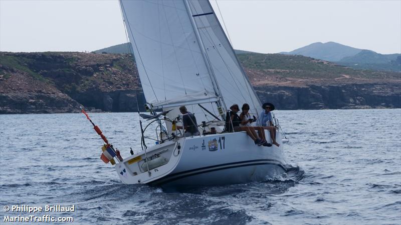 imajine (Sailing vessel) - IMO , MMSI 227391380 under the flag of France