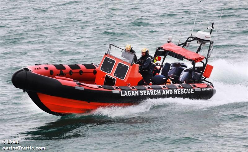 belfast lifeboat () - IMO , MMSI 232025193, Call Sign MGJC8 under the flag of United Kingdom (UK)