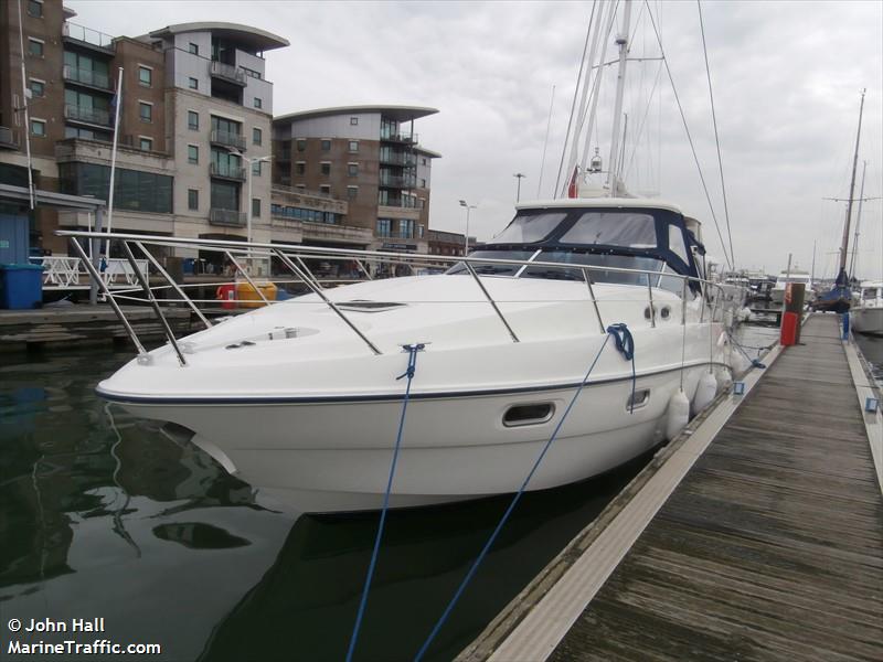 jazzbo (Pleasure craft) - IMO , MMSI 235016629, Call Sign MEFK5 under the flag of United Kingdom (UK)