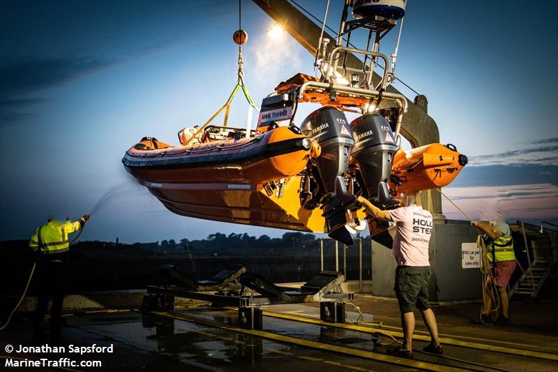 rnli lifeboat b-868 (SAR) - IMO , MMSI 235097647 under the flag of United Kingdom (UK)