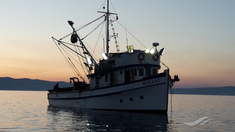 bijelac (Fishing vessel) - IMO , MMSI 238194740, Call Sign 9AA7664 under the flag of Croatia