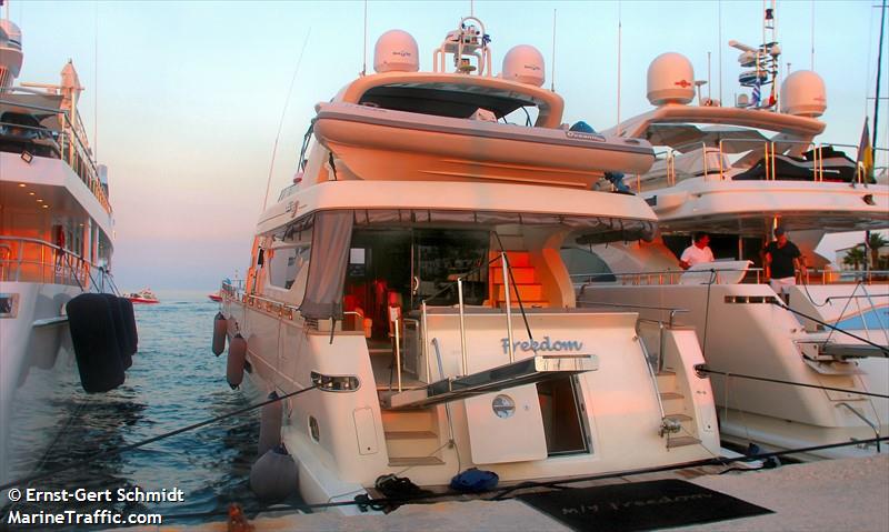freedom (Pleasure craft) - IMO , MMSI 239964600, Call Sign SVA7232 under the flag of Greece