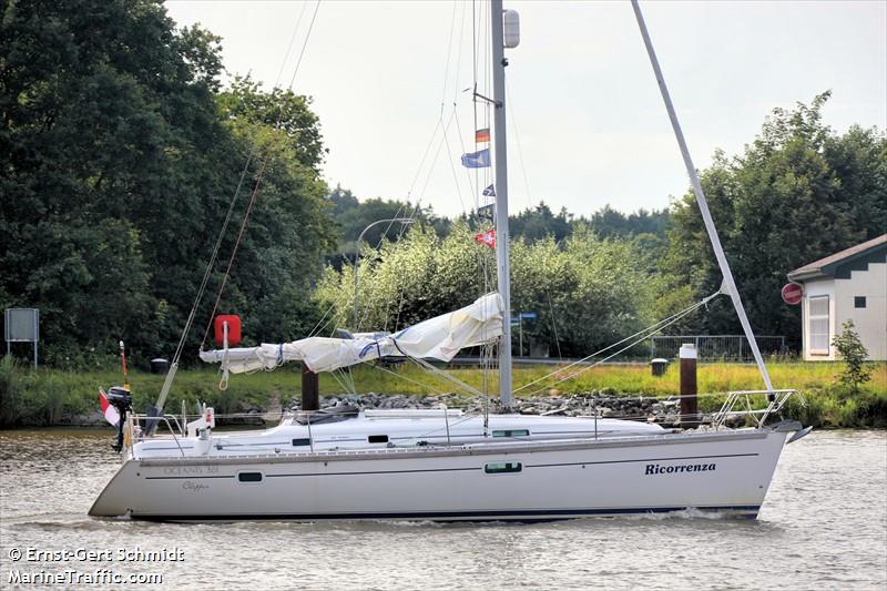 ricorrenza (Sailing vessel) - IMO , MMSI 244010672, Call Sign PI 9254 under the flag of Netherlands
