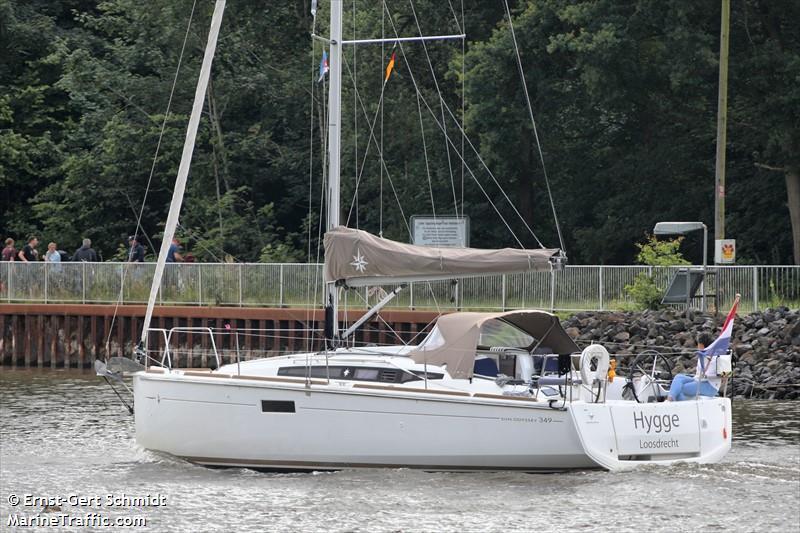 hygge (Pleasure craft) - IMO , MMSI 244183599, Call Sign PE4633 under the flag of Netherlands