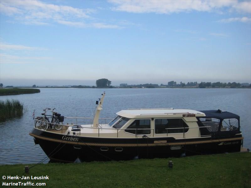 gerben (Pleasure craft) - IMO , MMSI 244700762, Call Sign PB8149 under the flag of Netherlands
