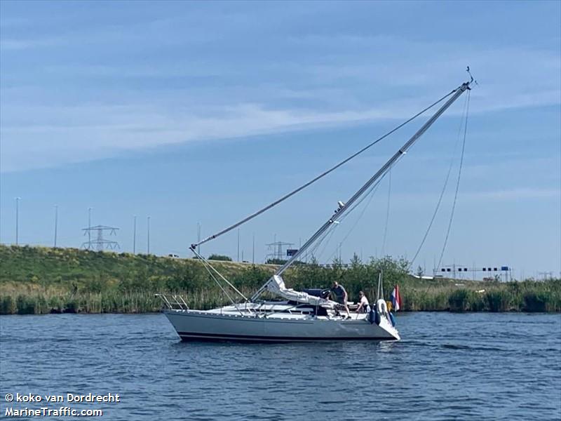 sy scarabee (Sailing vessel) - IMO , MMSI 244780674, Call Sign PB6587 under the flag of Netherlands