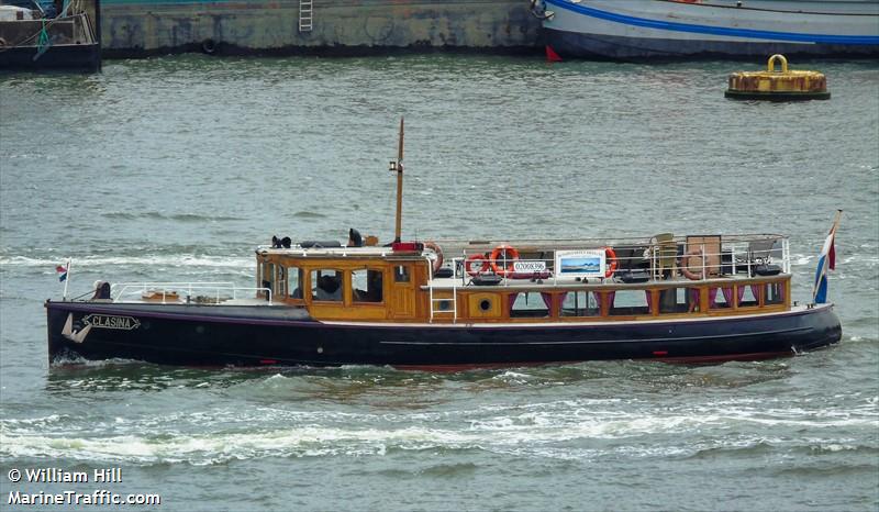 clasina (Passenger ship) - IMO , MMSI 244890330, Call Sign PD2659 under the flag of Netherlands