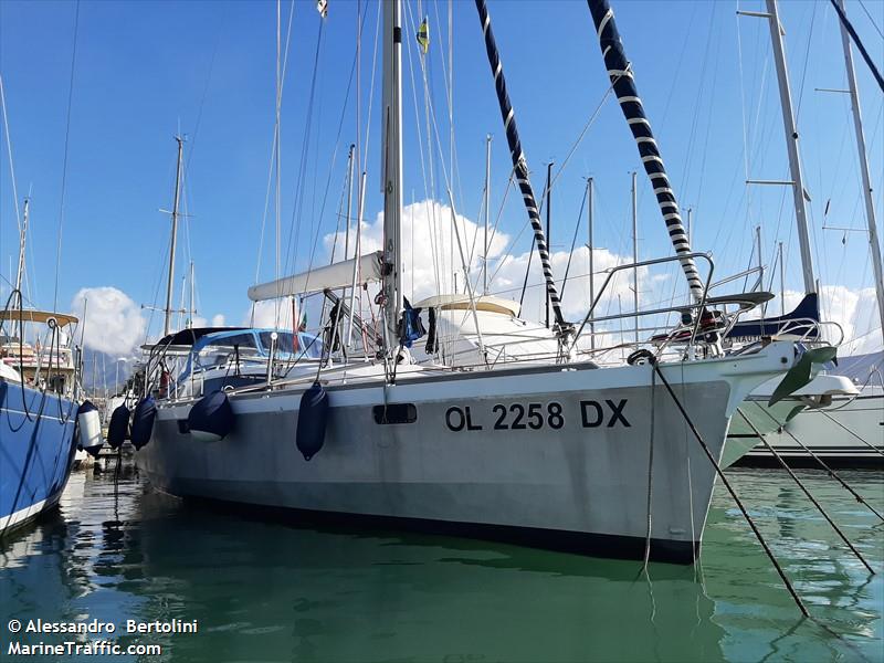aliante armonico (Sailing vessel) - IMO , MMSI 247157170, Call Sign IO7514 under the flag of Italy