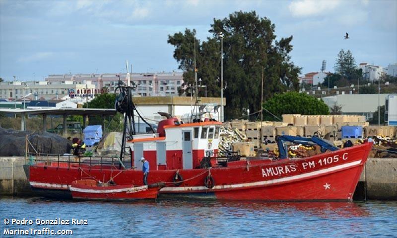 amuras (Fishing vessel) - IMO , MMSI 263421980, Call Sign CSWI under the flag of Portugal