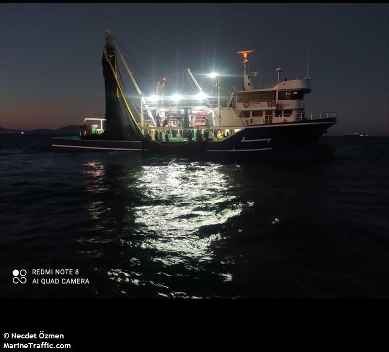 yahya kaptan-7 (Fishing vessel) - IMO , MMSI 271056004, Call Sign TCA2423 under the flag of Turkey