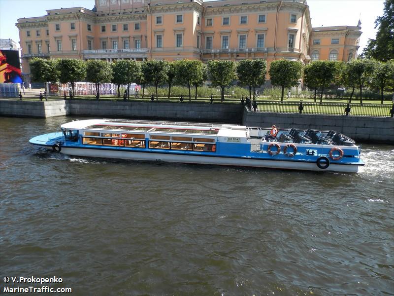 imperator (Passenger ship) - IMO , MMSI 273344090 under the flag of Russia
