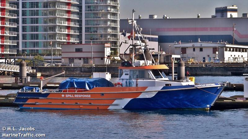 harbour sentinel () - IMO , MMSI 316010973, Call Sign VX9590 under the flag of Canada