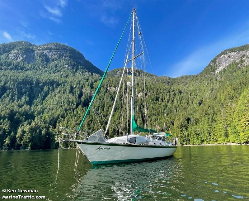 ayomide (Sailing vessel) - IMO , MMSI 316017035, Call Sign CFN5532 under the flag of Canada