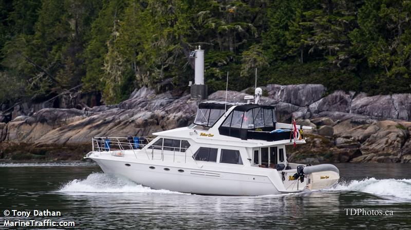 yellow cow (Pleasure craft) - IMO , MMSI 316035513 under the flag of Canada