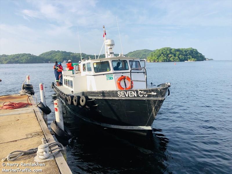 seven cs (Passenger ship) - IMO , MMSI 362119000 under the flag of Trinidad & Tobago