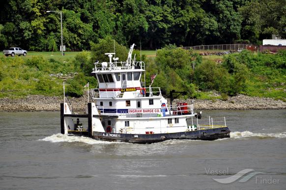a j morris (Tug) - IMO , MMSI 366967720, Call Sign WDK9919 under the flag of United States (USA)