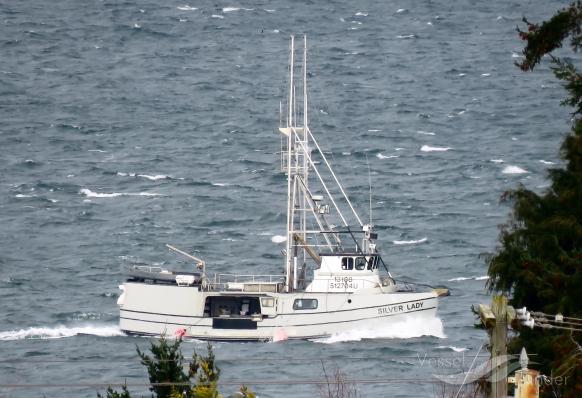 silver lady (Fishing vessel) - IMO , MMSI 367040420, Call Sign WAN8285 under the flag of United States (USA)