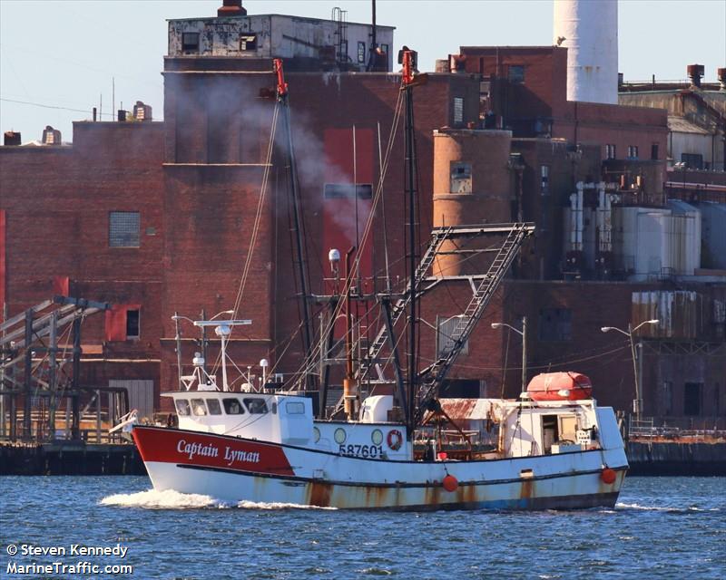 capt lyman (Fishing vessel) - IMO , MMSI 367120050 under the flag of United States (USA)