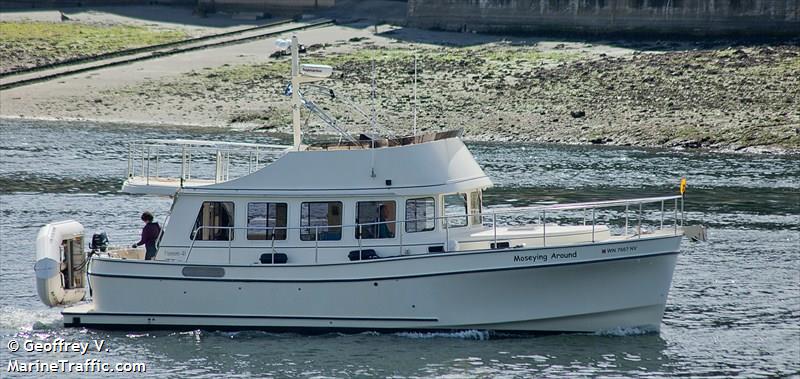 moseying around (Pleasure craft) - IMO , MMSI 367326660, Call Sign WDJ9048 under the flag of United States (USA)