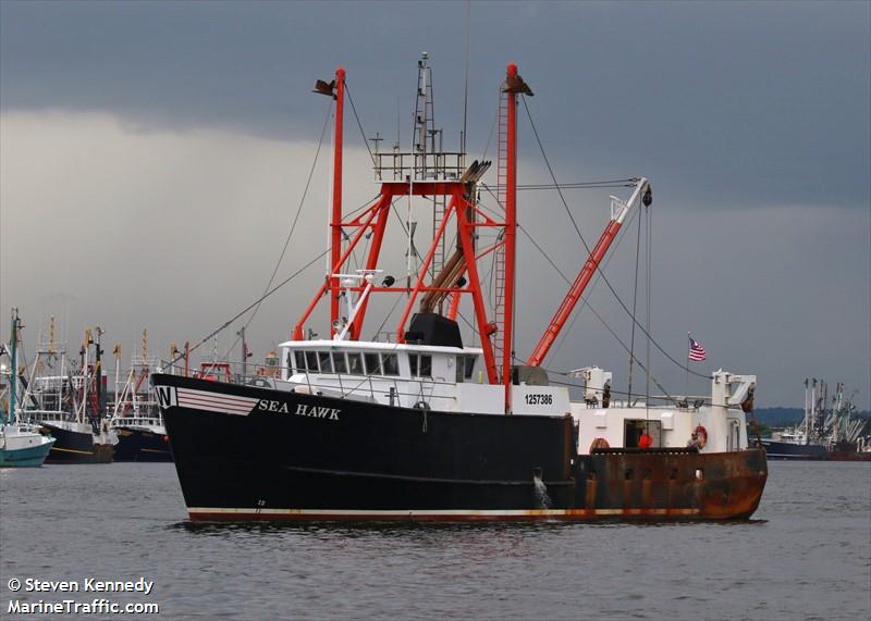sea hawk (Fishing vessel) - IMO , MMSI 367652820, Call Sign WDH7909 under the flag of United States (USA)