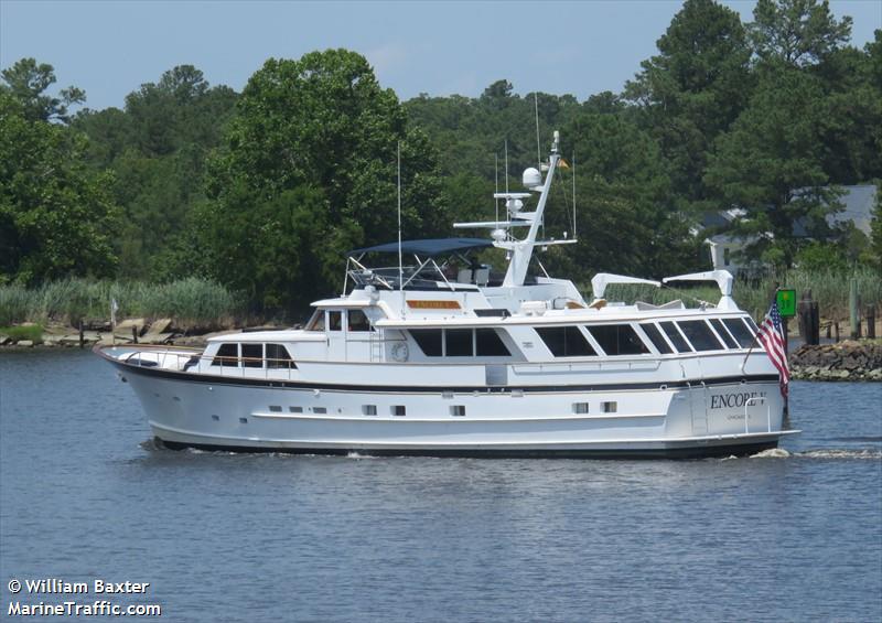 encore v (Pleasure craft) - IMO , MMSI 367732790 under the flag of United States (USA)