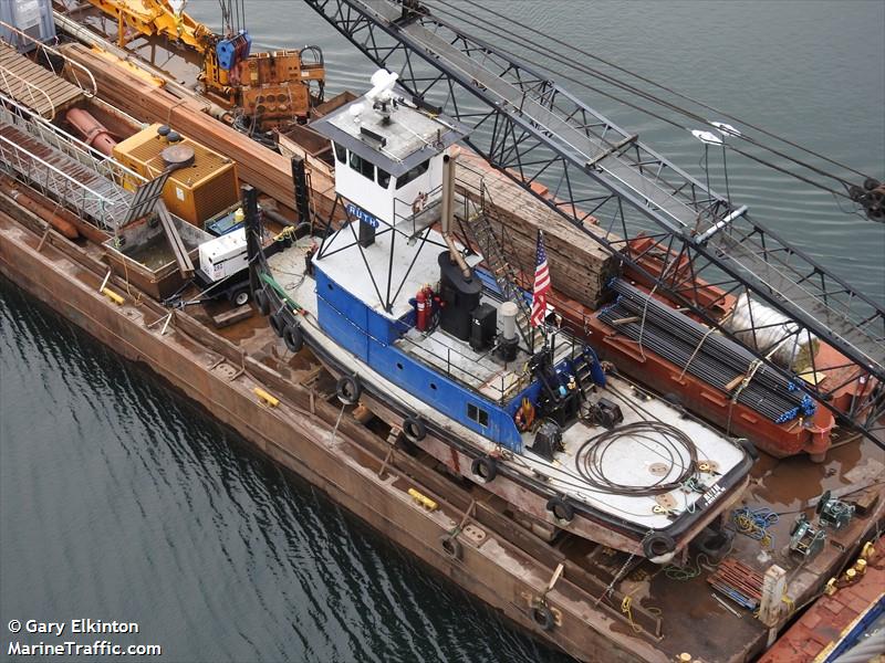 ruth (Towing vessel) - IMO , MMSI 367750730, Call Sign WDI9643 under the flag of United States (USA)