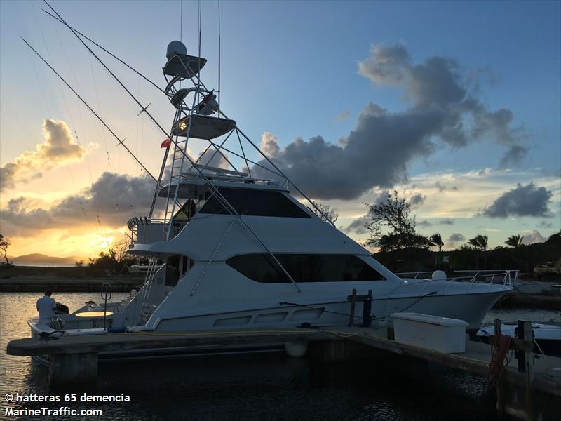 mv demencia (Pleasure craft) - IMO , MMSI 368025180 under the flag of United States (USA)