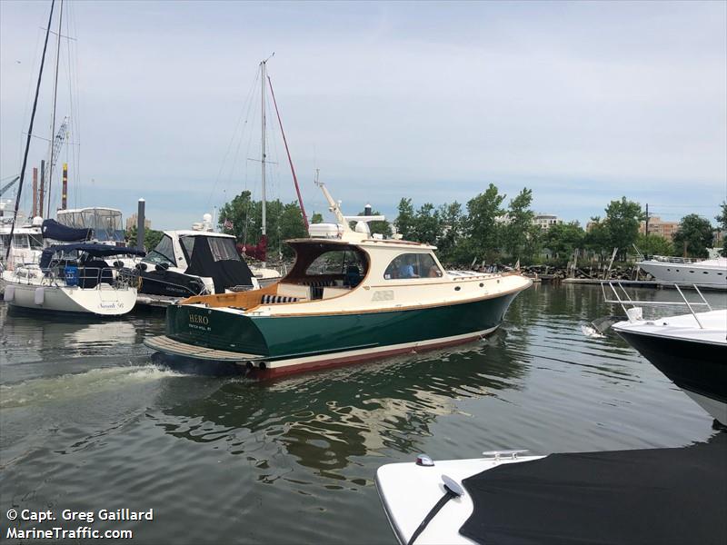 hero (Pleasure craft) - IMO , MMSI 368078150, Call Sign WDK6793 under the flag of United States (USA)