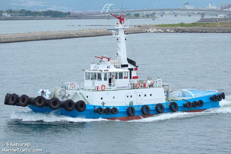 masuei maru no41 (Tug) - IMO , MMSI 431301814 under the flag of Japan