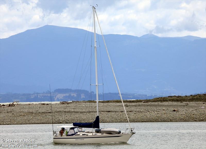 s.v. sagittarius (Sailing vessel) - IMO , MMSI 512000412, Call Sign ZM3307 under the flag of New Zealand