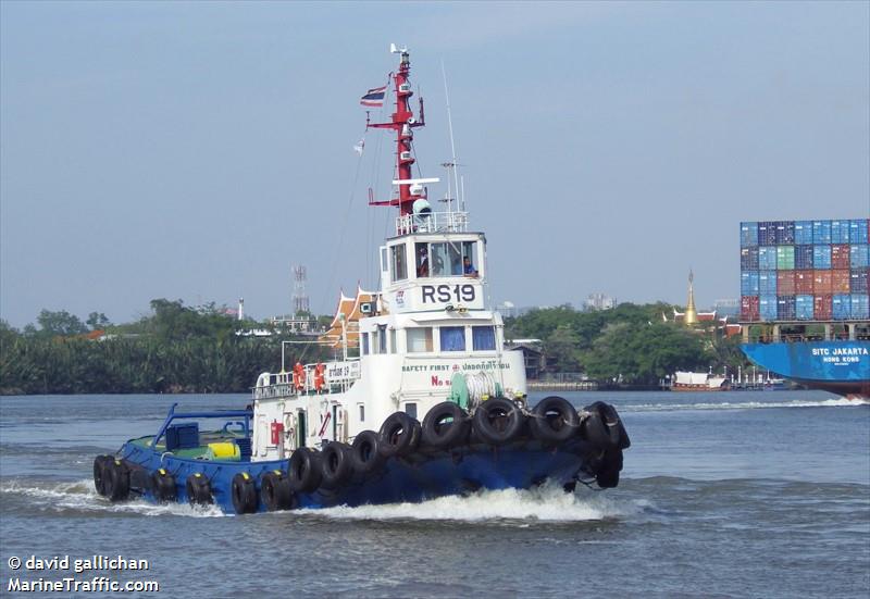 rs 19 (Tug) - IMO , MMSI 567249119, Call Sign HSB2491 under the flag of Thailand