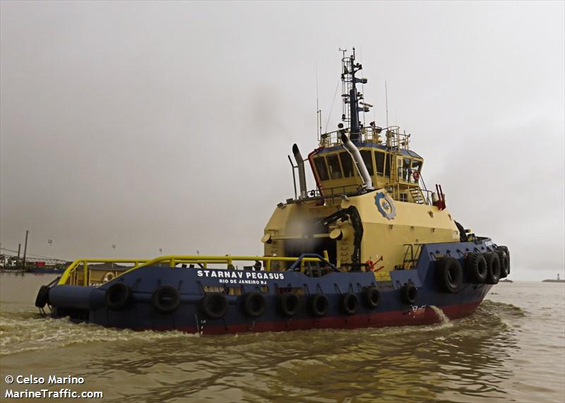 starnavpegasus (Tug) - IMO , MMSI 710005860 under the flag of Brazil